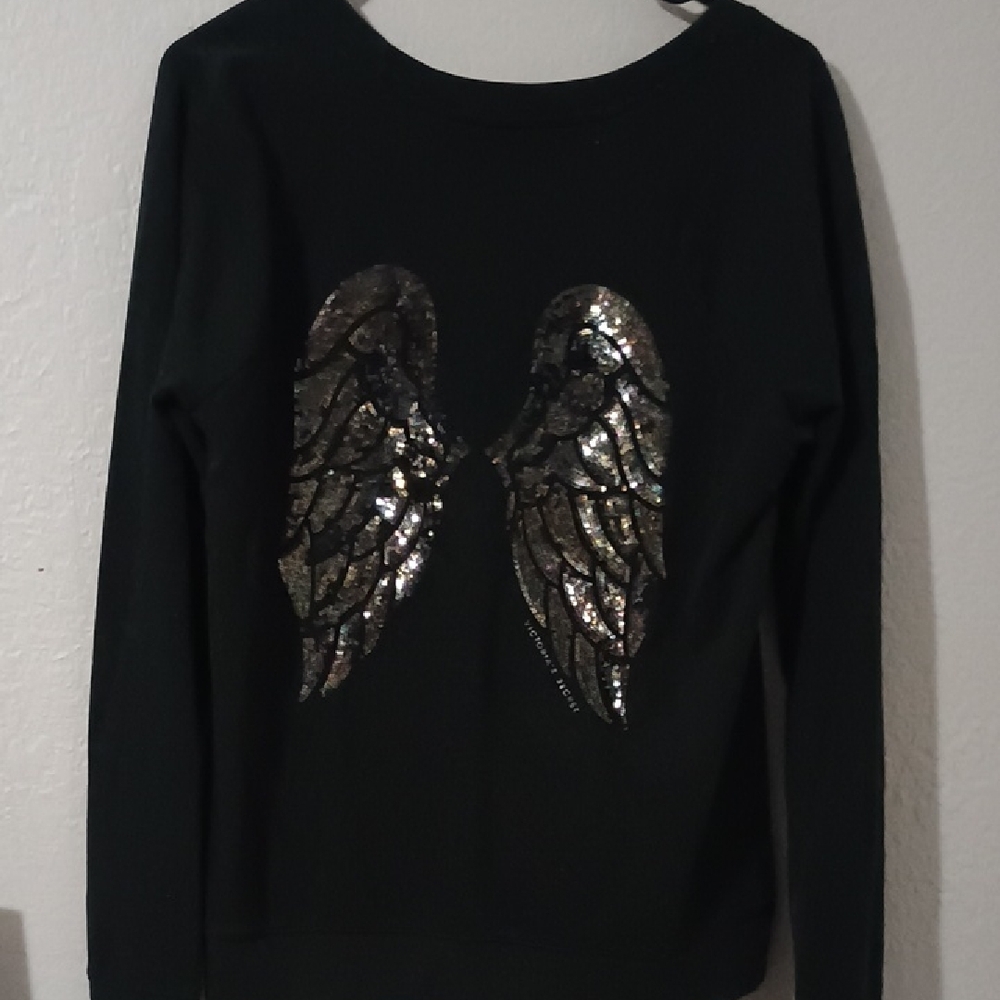 Victoria's Secret Black Knit Top